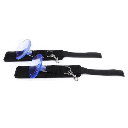 BDSM Bondage Restraint Sex Handcuff and Ankle cuff with Suction Cup - www.Shopthatapp.com #