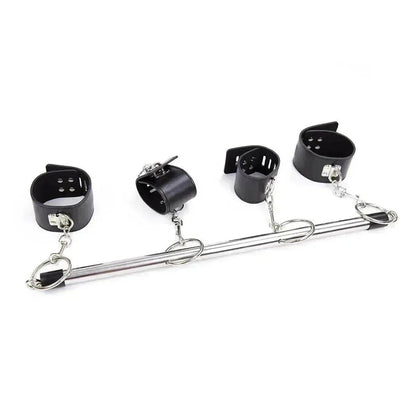 BDSM Toys Women Products Iron Tube Handcuffs Footcuffs Bondage Sets Bundled Toys - www.Shopthatapp.com #