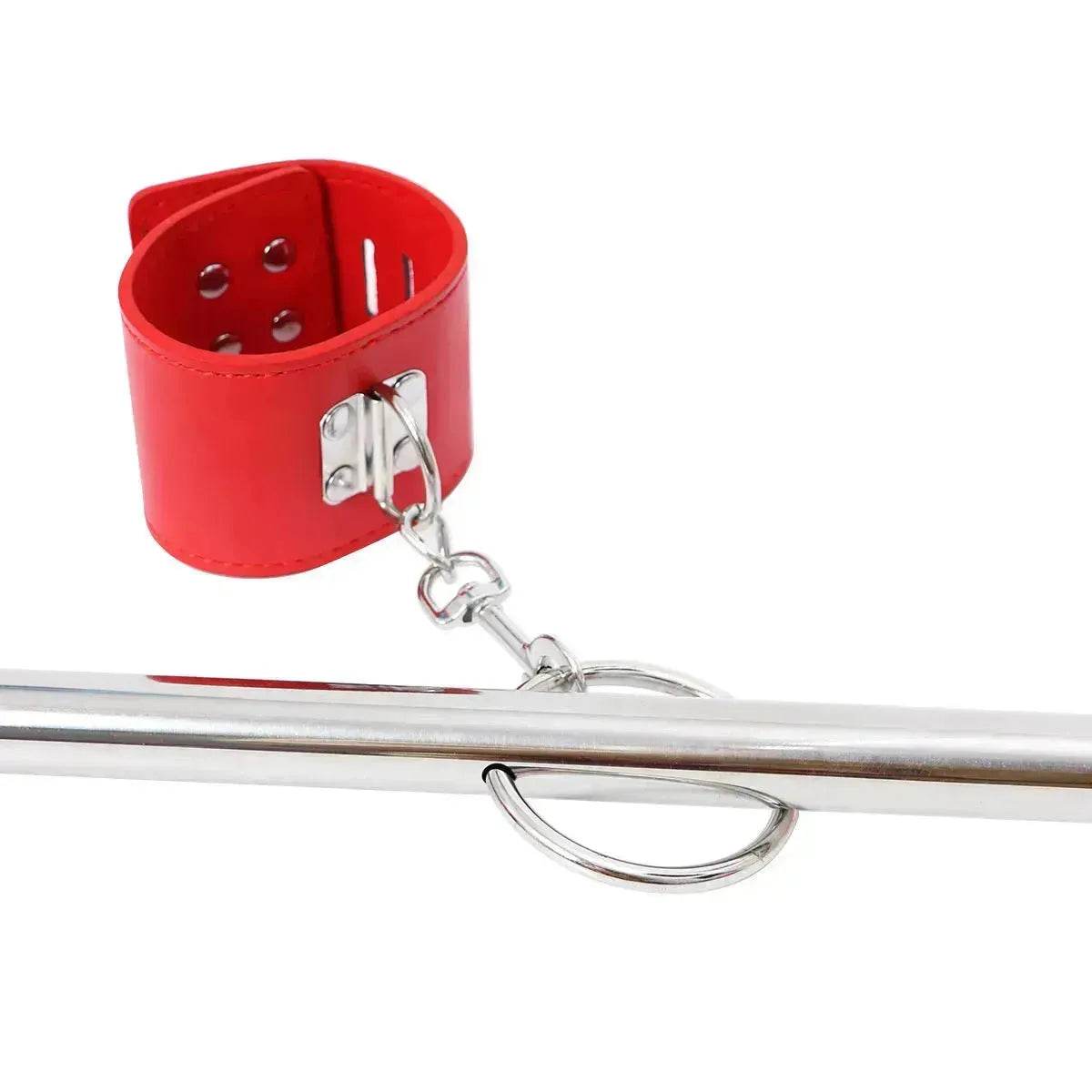 BDSM Toys Women Products Iron Tube Handcuffs Footcuffs Bondage Sets Bundled Toys - www.Shopthatapp.com #