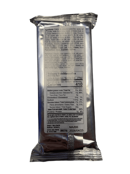 Sweet Fix Dubai Pistachio and Kataifi Milk Chocolate 140G - Canadian Edition - www.Shopthatapp.com