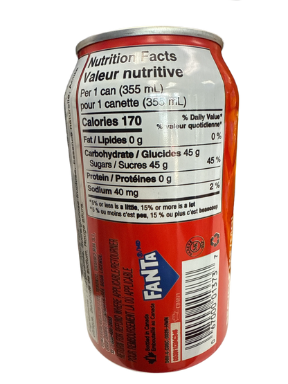 Fanta Limited Edition Halloween Strawberry Flavoured Can 355ML – Rare Canadian Exotic Drink