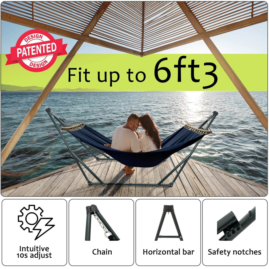 Tranquillo Universal Canvas Hammock - www.Shopthatapp.com