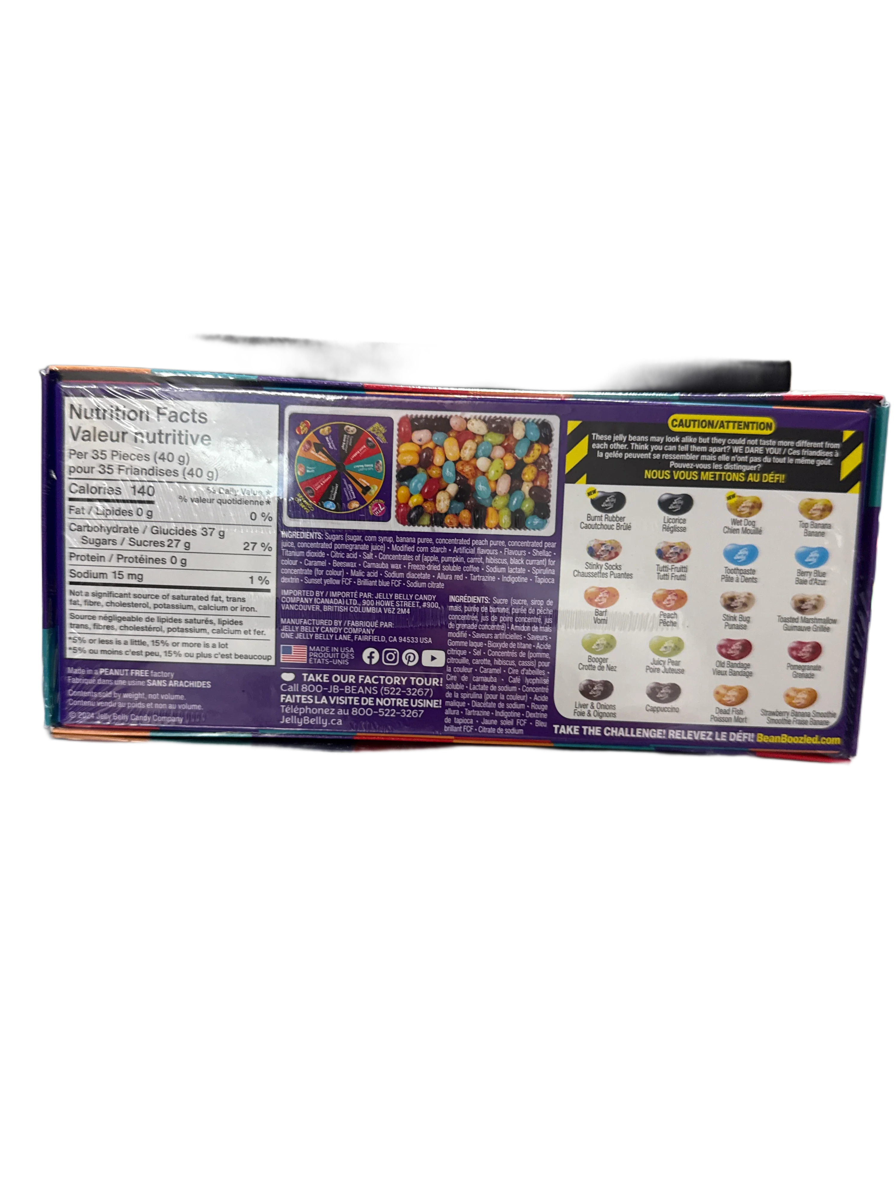 Jelly Belly Bean Boozled Jelly Bean Theatre Box Game 100G - U.S Edition - www.Shopthatapp.com