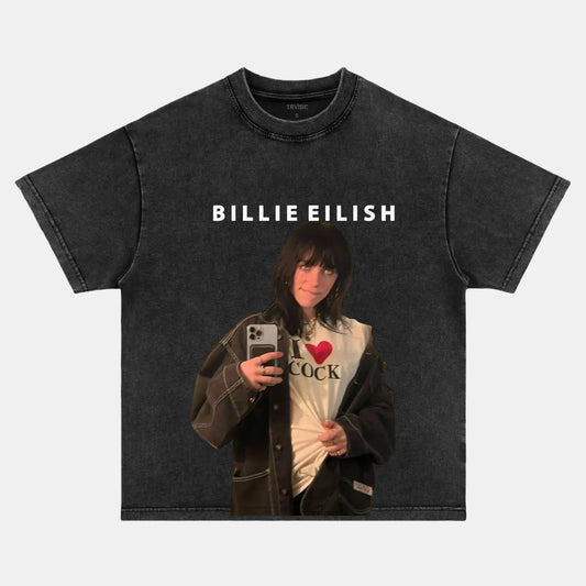 Billie Eilish: Music Icon Tee V35 - www.Shopthatapp.com
