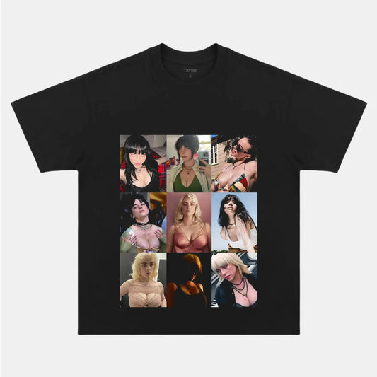 Billie Eilish: Music Icon Tee V34 - www.Shopthatapp.com