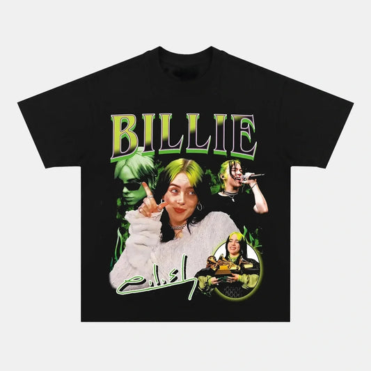 Billie Eilish: Music Icon Tee V26 - www.Shopthatapp.com