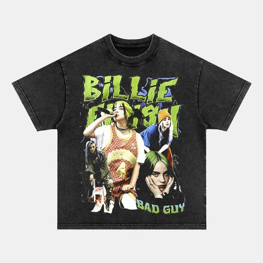 Billie Eilish: Bad Guy Tee - www.Shopthatapp.com