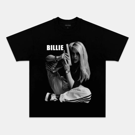 Billie Eilish: Music Icon Tee V17 - www.Shopthatapp.com