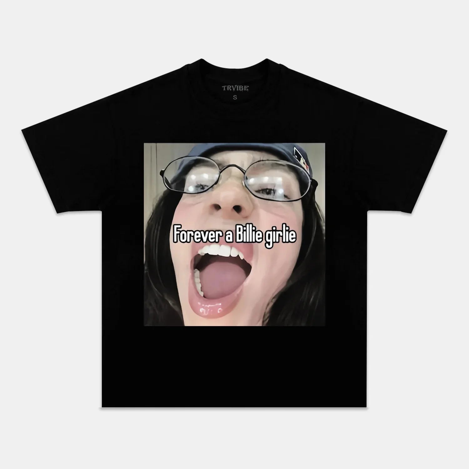Billie Eilish: Forever a Billie Girl Tee - www.Shopthatapp.com