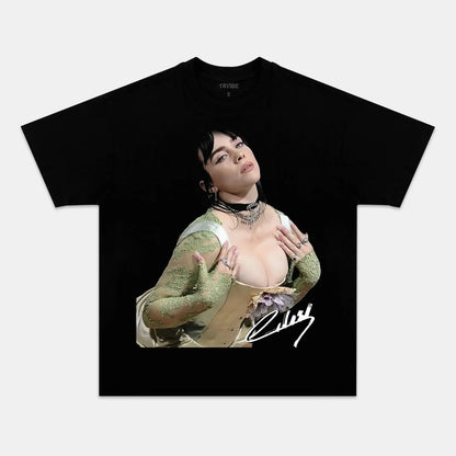 Billie Eilish: Music Icon Tee V22 - www.Shopthatapp.com