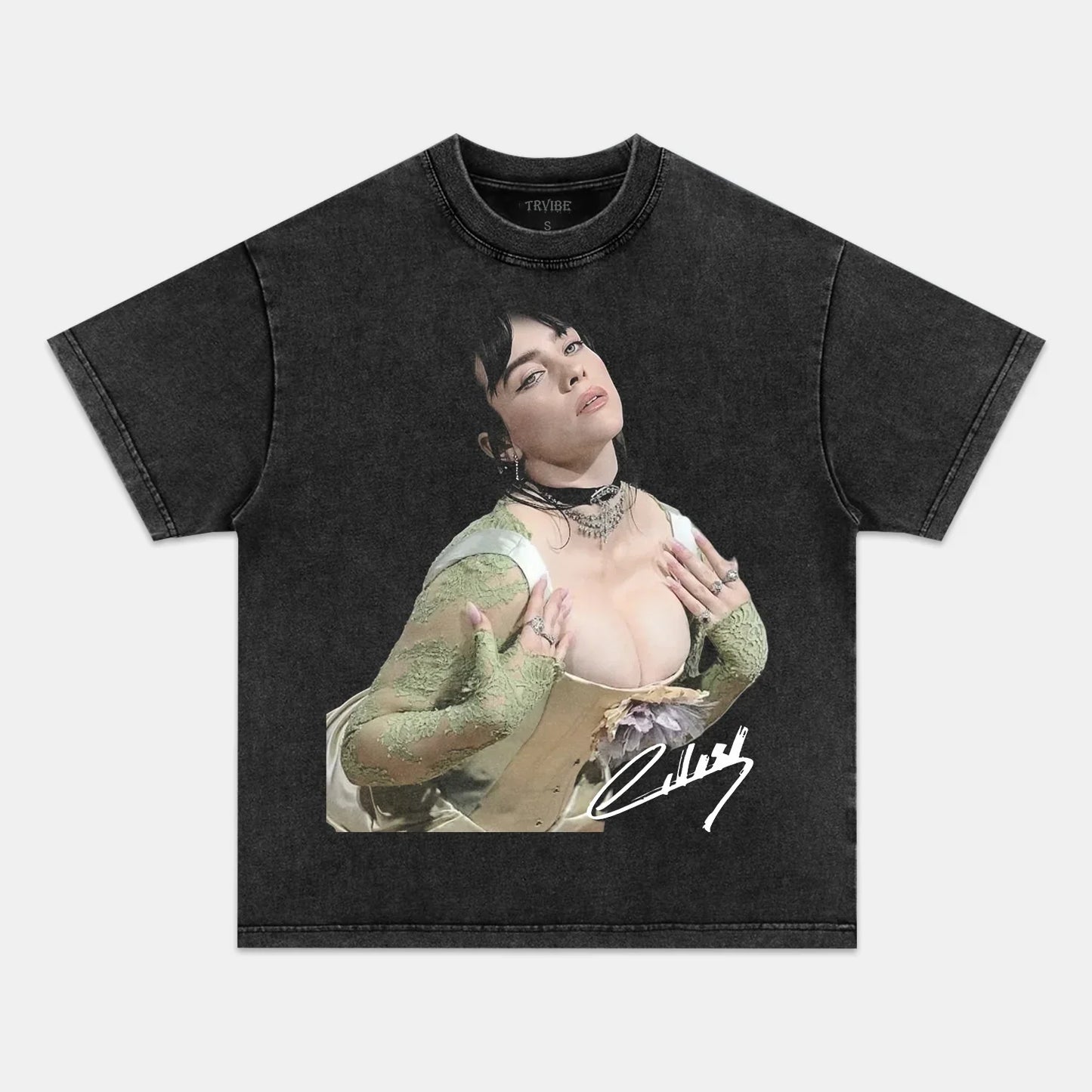 Billie Eilish: Music Icon Tee V22 - www.Shopthatapp.com