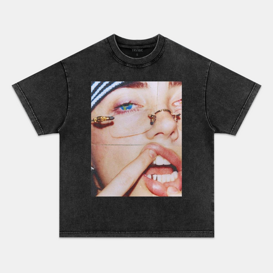 Billie Eilish: Music Icon Tee V16 - www.Shopthatapp.com