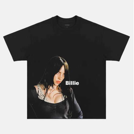 Billie Eilish: Music Icon Tee V15 - www.Shopthatapp.com
