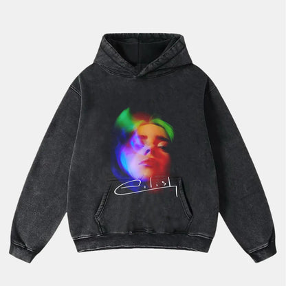 Billi Eilish: Music Icon Tee V10 - www.Shopthatapp.com