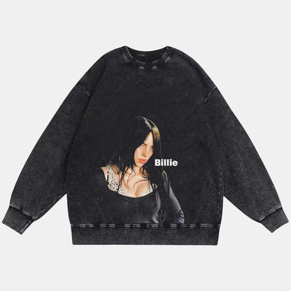 Billie Eilish: Music Icon Tee V15 - www.Shopthatapp.com