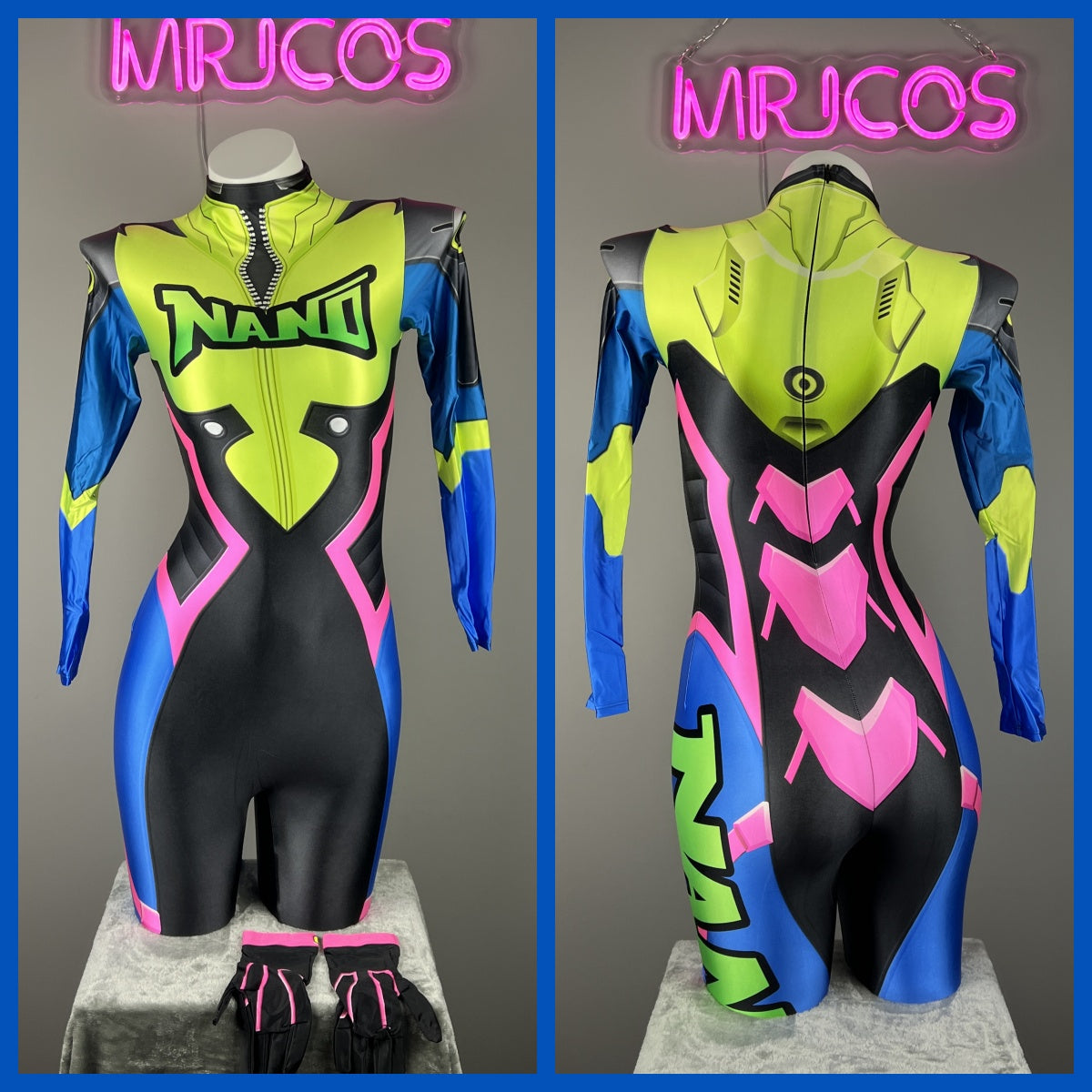 Spandex Cosplay Full BodySuit Halloween Costume Zentai - www.Shopthatapp.com