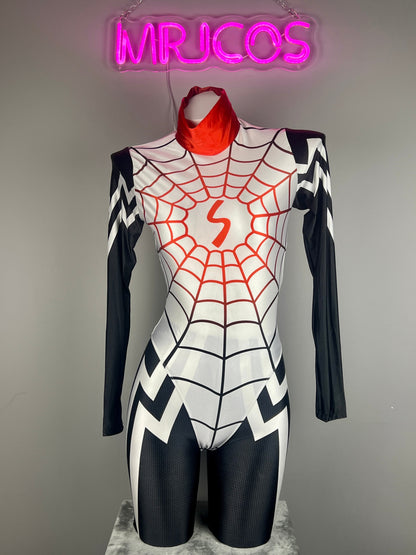 Woman Super Hero Spandex Open Crotch Cosplay Bodysuit Sexy Lingerie - www.Shopthatapp.com