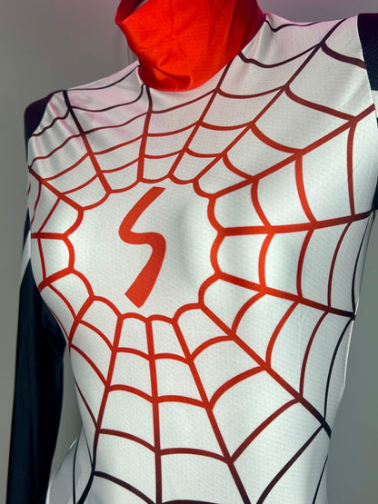 Woman Super Hero Spandex Open Crotch Cosplay Bodysuit Sexy Lingerie - www.Shopthatapp.com