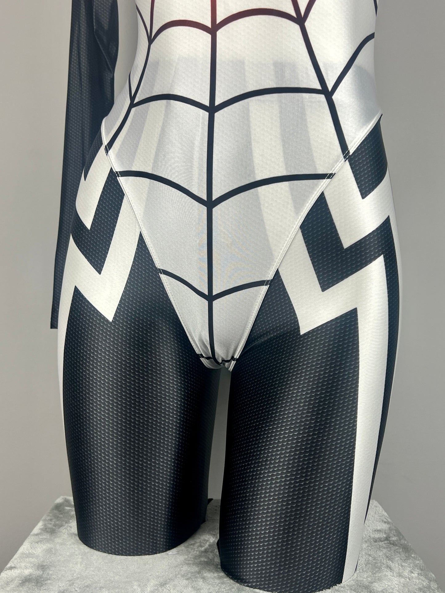 Woman Super Hero Spandex Open Crotch Cosplay Bodysuit Sexy Lingerie - www.Shopthatapp.com