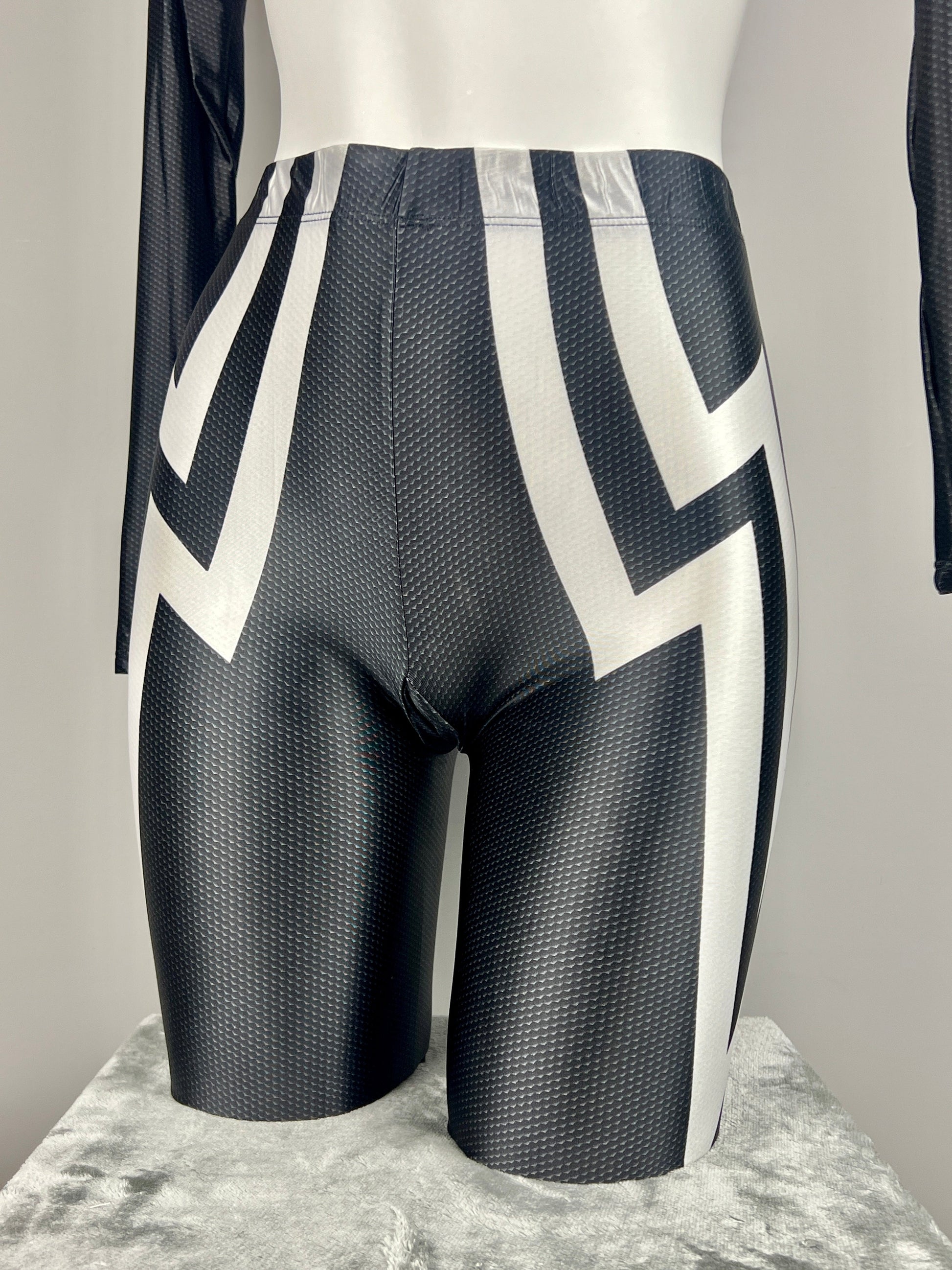 Woman Super Hero Spandex Open Crotch Cosplay Bodysuit Sexy Lingerie - www.Shopthatapp.com