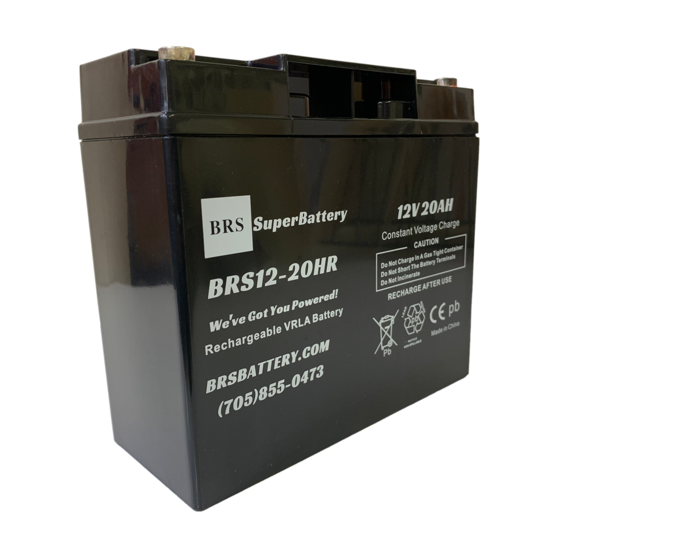 BRS12-20HR – 12V 20Ah Battery - www.Shopthatapp.com #