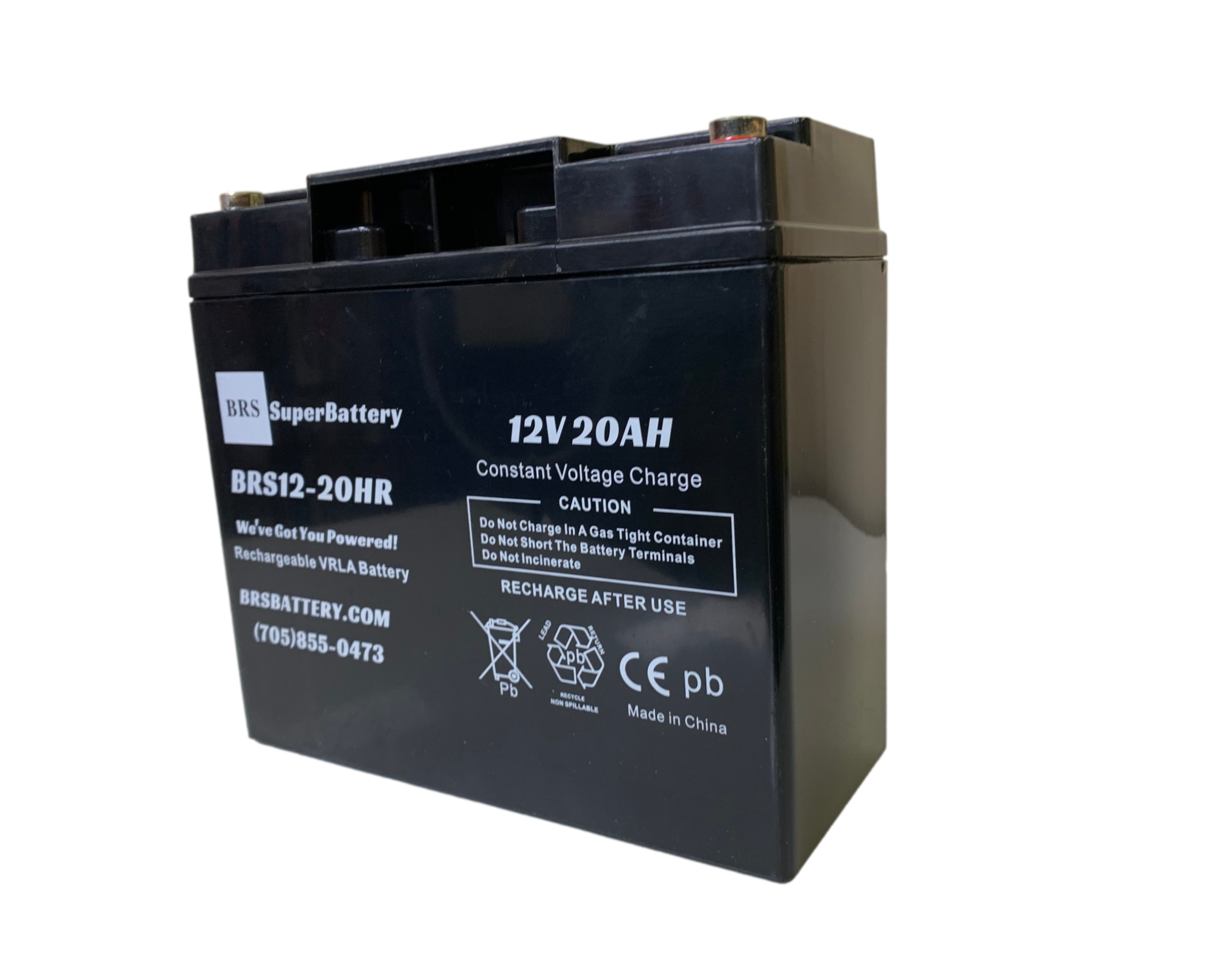 BRS12-20HR – 12V 20Ah Battery - www.Shopthatapp.com #