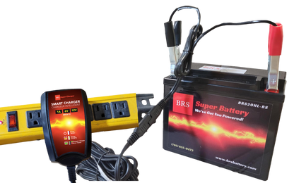 BRS5L-BS BS 30 Day Warranty Battery & Smart Charger / Maintainer Combo Bundle Kit - www.Shopthatapp.com #