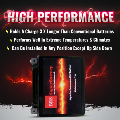 BRS9-BS 12v 9AH 135CCA 30 Day Warranty - www.Shopthatapp.com #