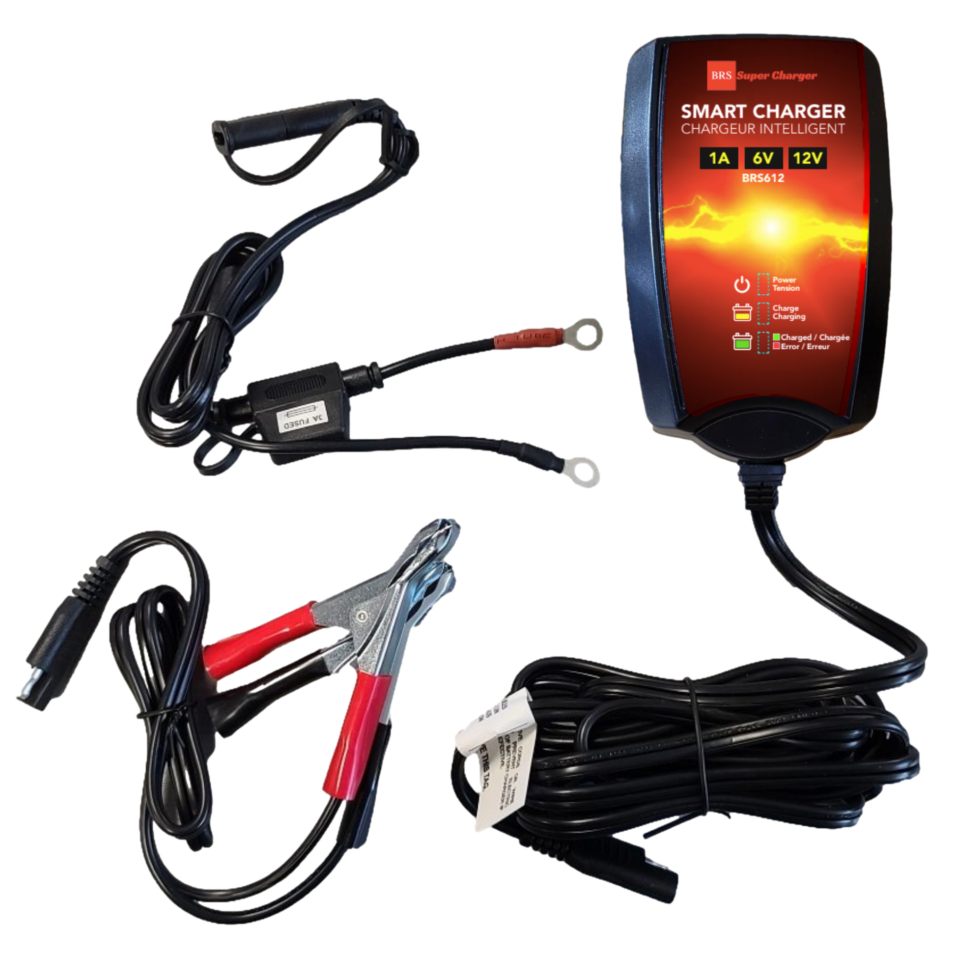 BRS9-BS 30 Day Warranty Battery & Smart Charger / Maintainer Combo Bundle Kit - www.Shopthatapp.com #