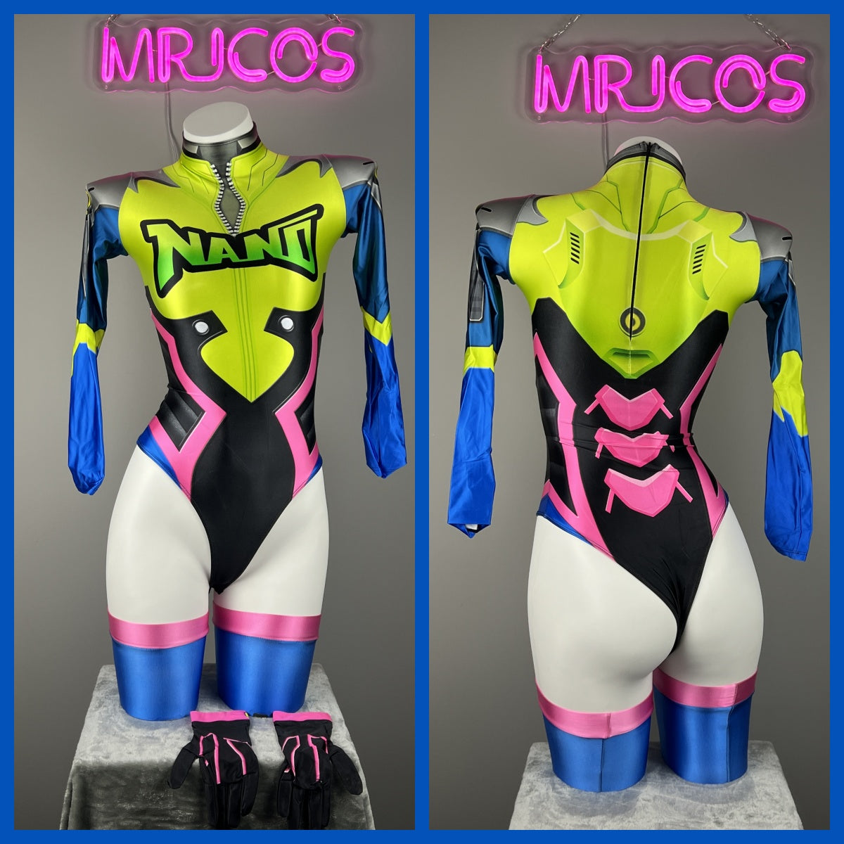 Spandex Cosplay Open Crotch BodySuit Halloween Costume - www.Shopthatapp.com
