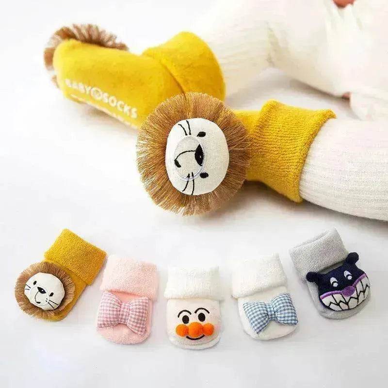 Baby Socks Girls Boys Anti-Slip Cartoon Floor - www.Shopthatapp.com