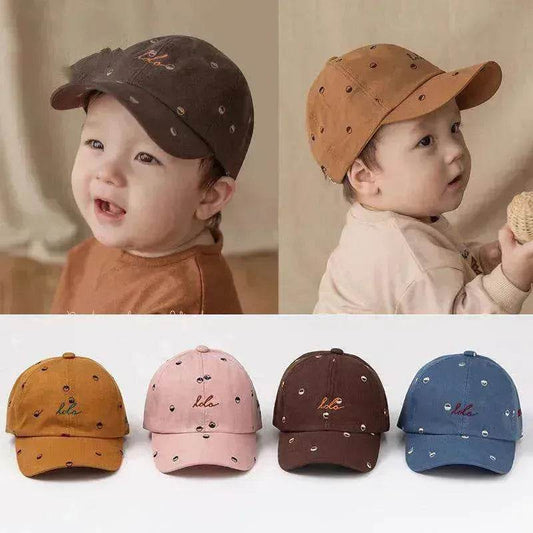 Baby Soft Cotton Caps  Adjustable Baseball Caps For Boys And Girls Hip-Hop Hat - www.Shopthatapp.com #