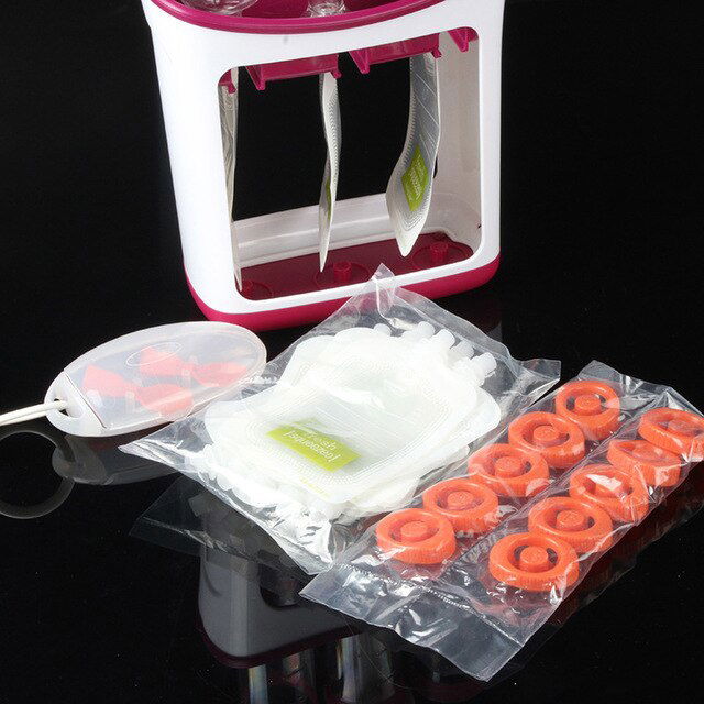 Baby Food Squeeze Station-Dishware-www.Shopthatapp.com-Option:Complete Unit-KitchenJoint