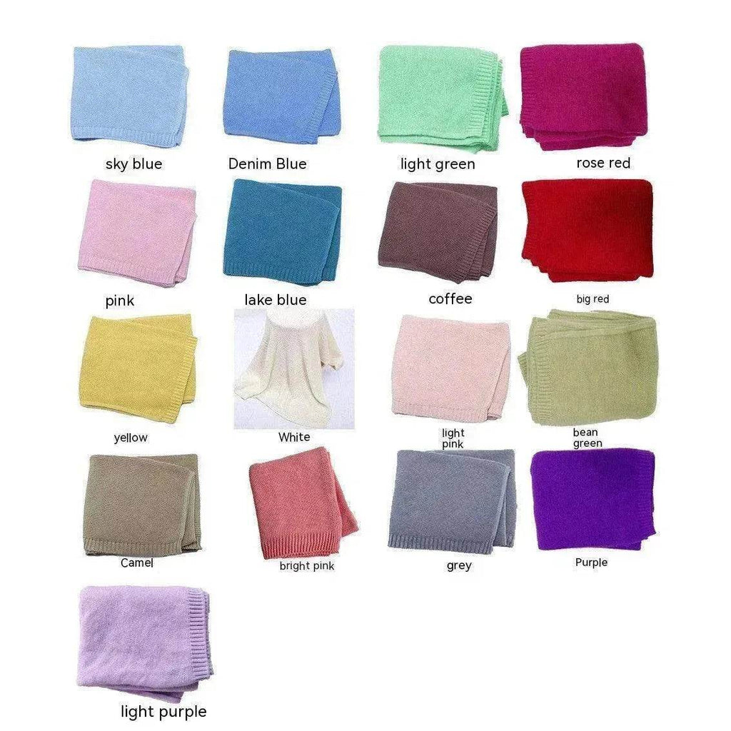 Baby's Stroller Cover Knitted Blanket - www.Shopthatapp.com