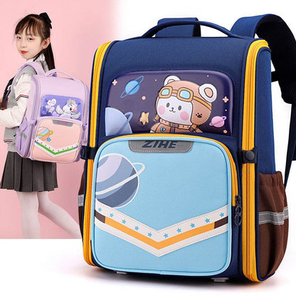 Back Support Large Capacity Cartoon Backpack for School - www.Shopthatapp.com #