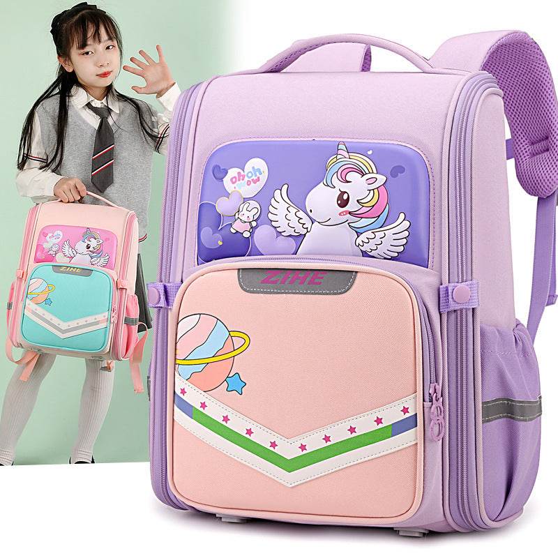 Back Support Large Capacity Cartoon Backpack for School - www.Shopthatapp.com #