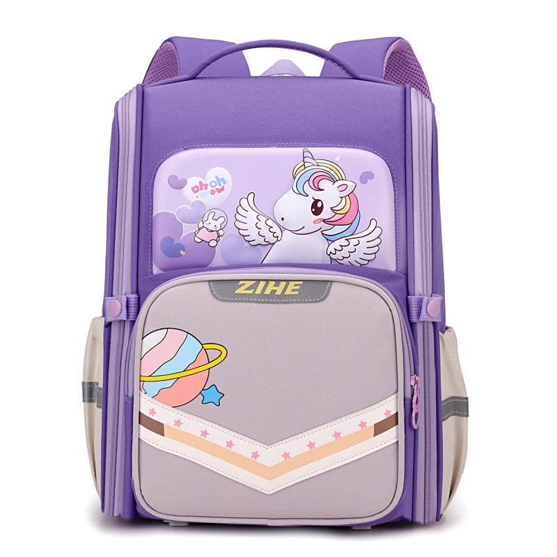 Back Support Large Capacity Cartoon Backpack for School - www.Shopthatapp.com #