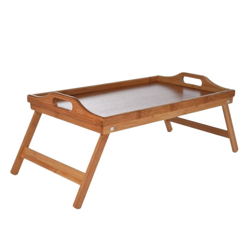 Bamboo Foldable Serving Tray - www.Shopthatapp.com #
