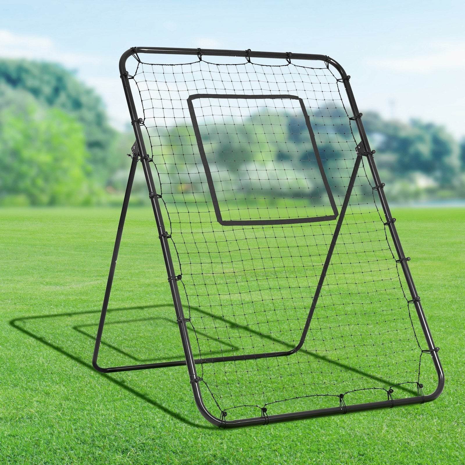 Baseball And Softball Rebounder Net 4x6 Ft PitchBack Adjustable Angles - www.Shopthatapp.com #