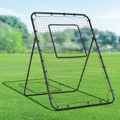 Baseball And Softball Rebounder Net 4x6 Ft PitchBack Adjustable Angles - www.Shopthatapp.com #