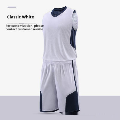 Basketball Outfit Team Training Competition Sports Uniform - www.Shopthatapp.com #