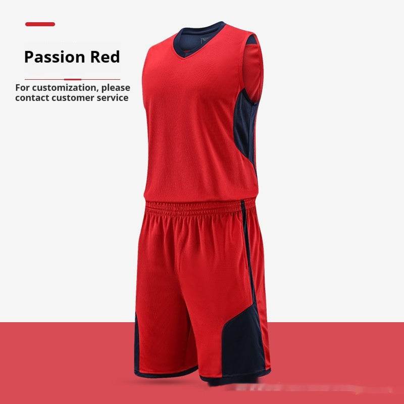 Basketball Outfit Team Training Competition Sports Uniform - www.Shopthatapp.com #