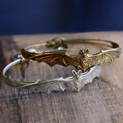 Bat Bracelet Halloween Bracelet - www.Shopthatapp.com