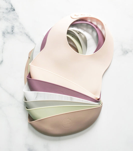 Bavettes en silicone uni-Baby and toddler-www.Shopthatapp.com-Creation Coco Lyly