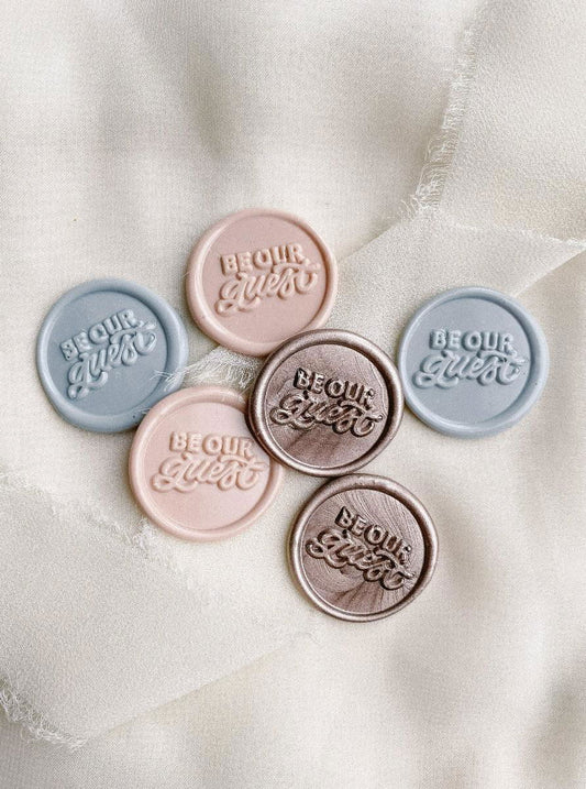 Be Our Guest wax seals - Set of 9 - Www.Shopthatapp.com