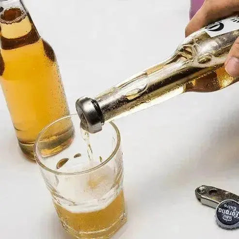 Beer Bottle Stainless Steel Cooler Stick - www.Shopthatapp.com