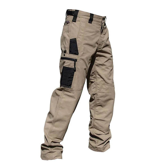 Beetle Outdoor Tactics Men's Spring Fall Breathable Wearable Multi-pocket Loose Camouflage Cargo Pants - www.Shopthatapp.com #