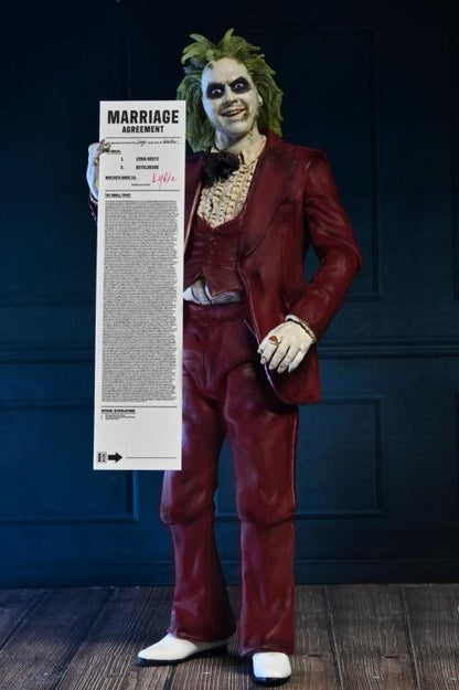 Beetlejuice Beetlejuice - Ultimate "Red Tuxedo" Beetlejuice Action Figure - www.Shopthatapp.com #