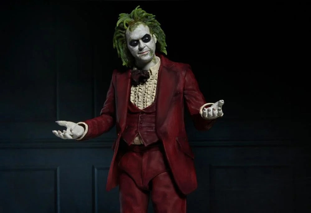 Beetlejuice Beetlejuice - Ultimate "Red Tuxedo" Beetlejuice Action Figure - www.Shopthatapp.com #