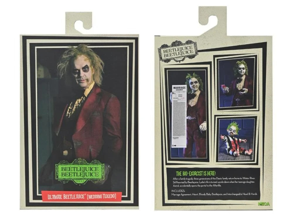 Beetlejuice Beetlejuice - Ultimate "Red Tuxedo" Beetlejuice Action Figure - www.Shopthatapp.com #